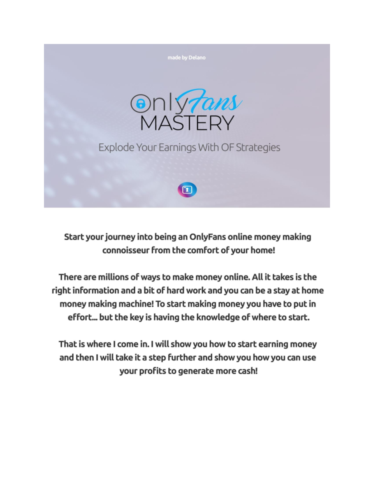 Only Fans Mastery - Want to master onlyfans? here you go - When ...