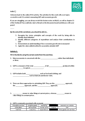 Tutorial questions - week 3 Notes - BAA215 Business and Corporate Law ...