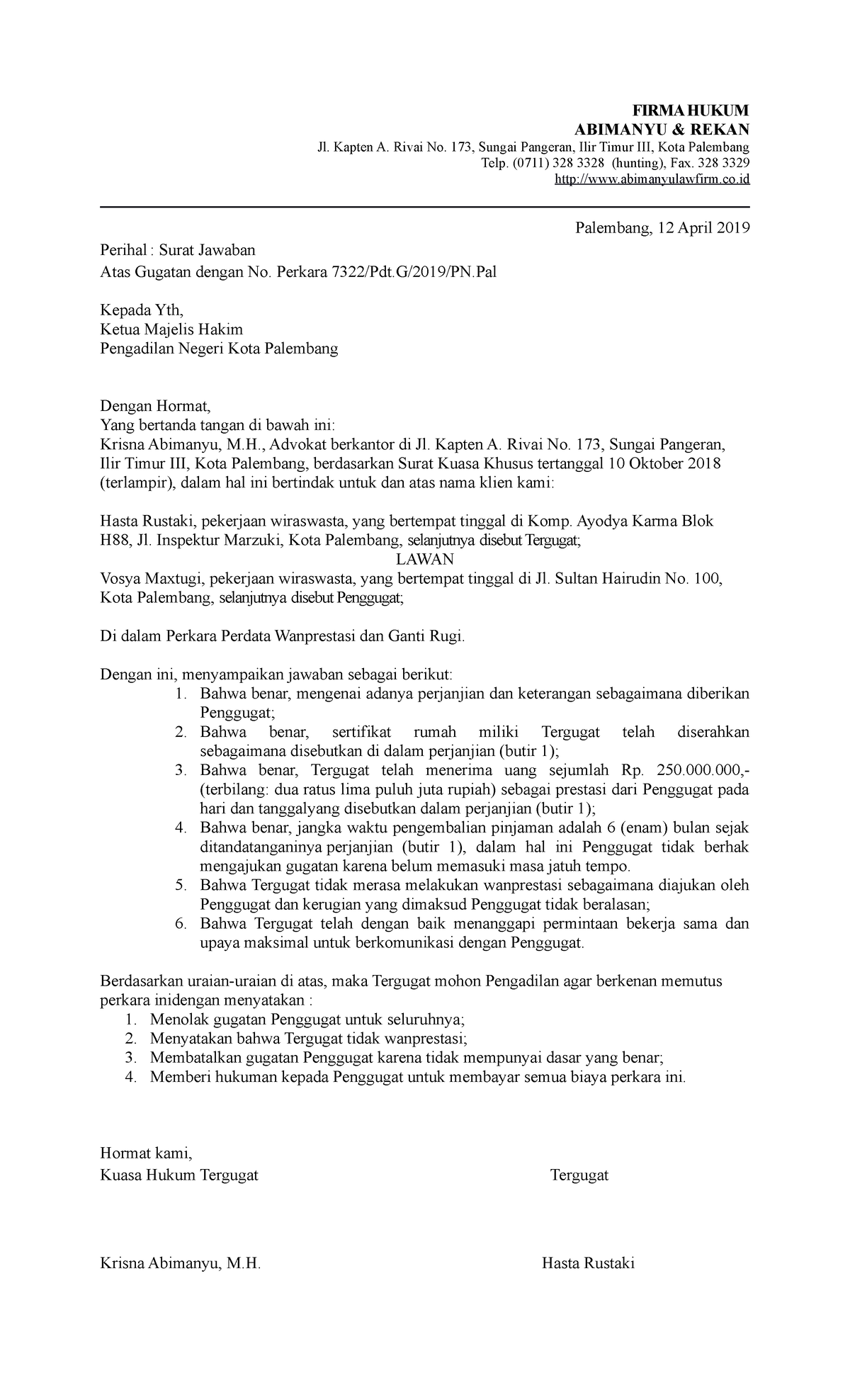 Contoh Surat Panduan Lengkap Contoh Surat Gugatan Temukan Rahasianya 