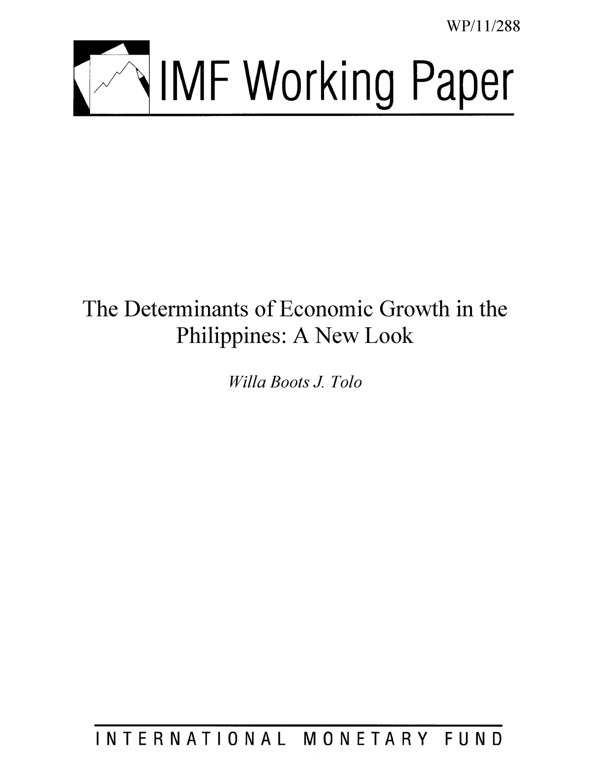 Determinants of Philippine Economic growth - The Determinants of ...