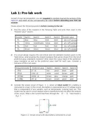 ELEC1111 - UNSW Sydney - Electrical Circuit Fundamentals - Studocu