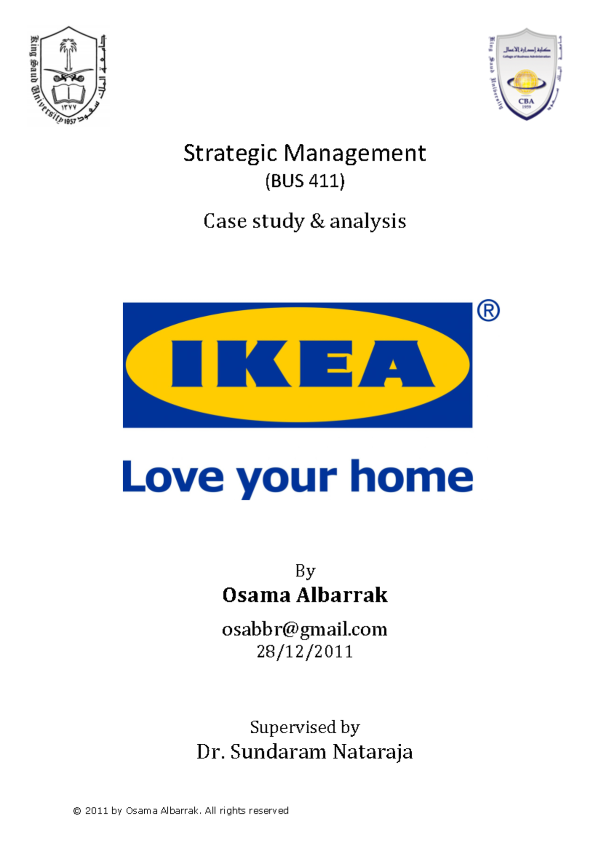 ikea management case study