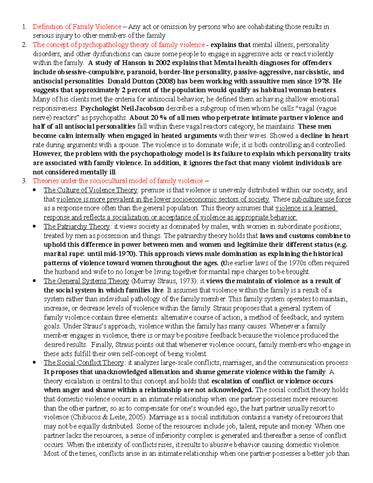 Exam 1 Study Guide - This course was taught by Dr. Lee - Definition of ...