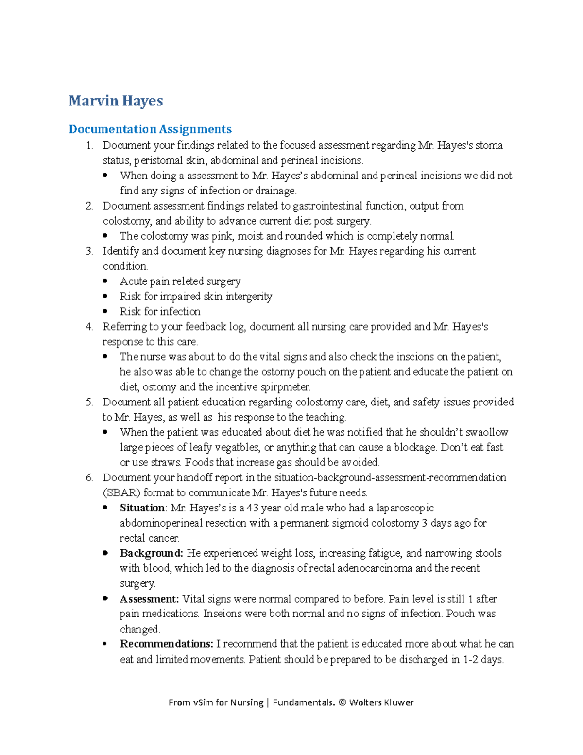 Marvin Hayes DA lab 2 - Marvin Hayes Documentation Assignments Document ...