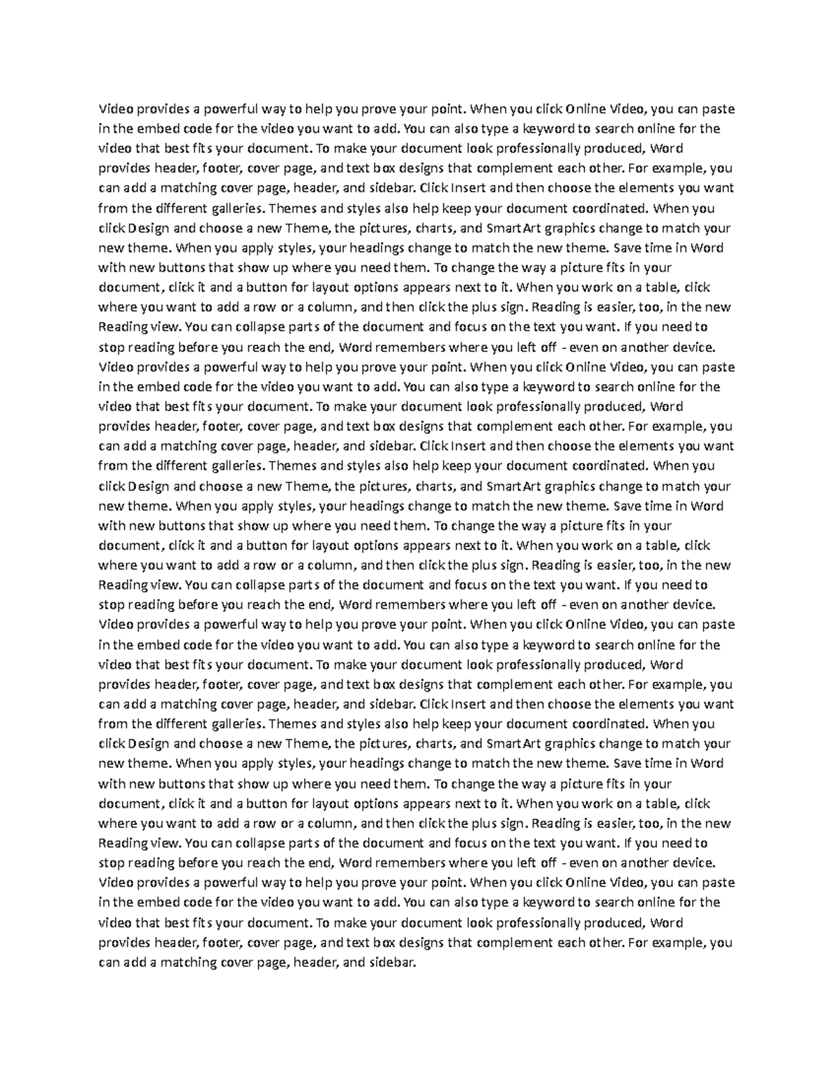 New Microsoft Word Document - Video provides a powerful way to help you ...