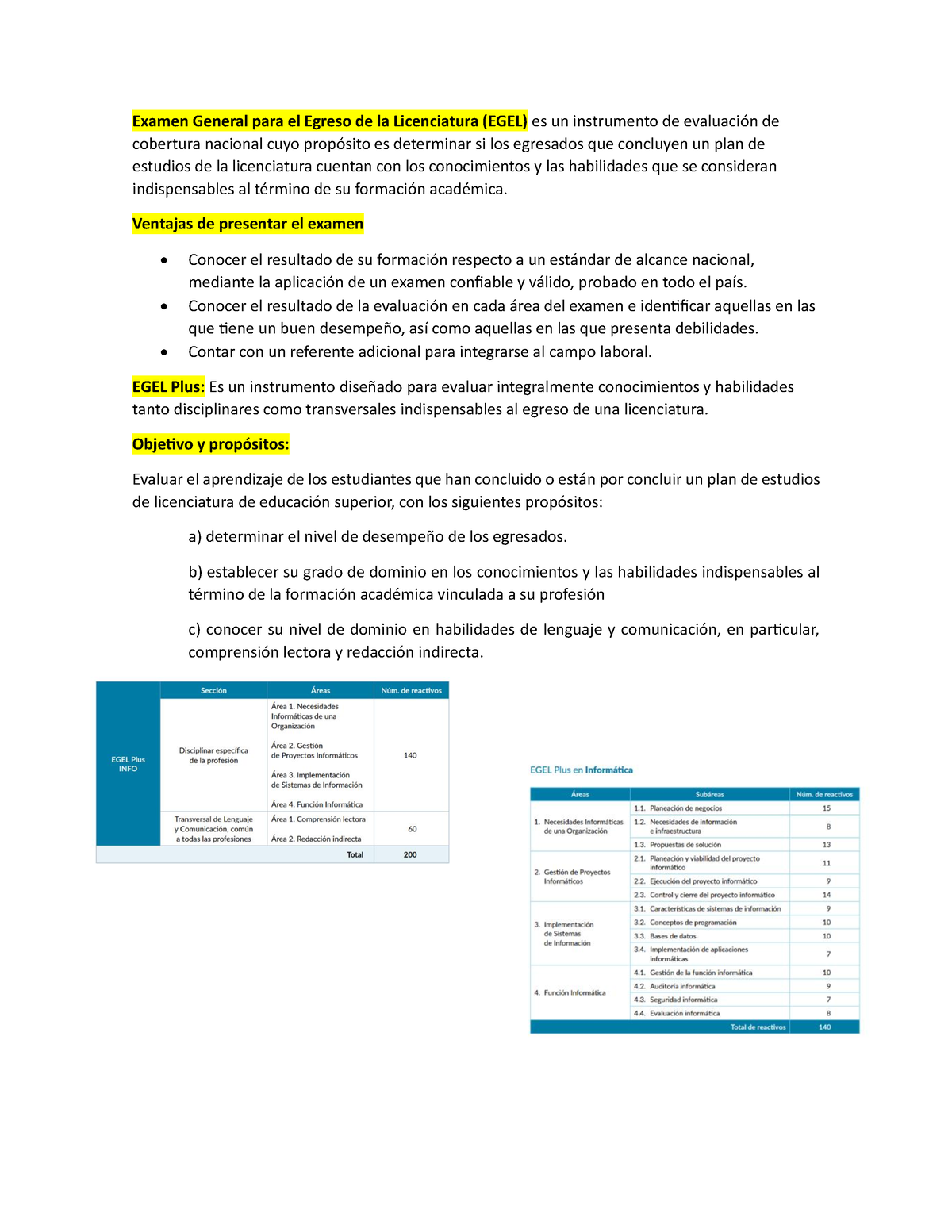 GUÍA Seminario - Examen General Para El Egreso De La Licenciatura (EGEL ...