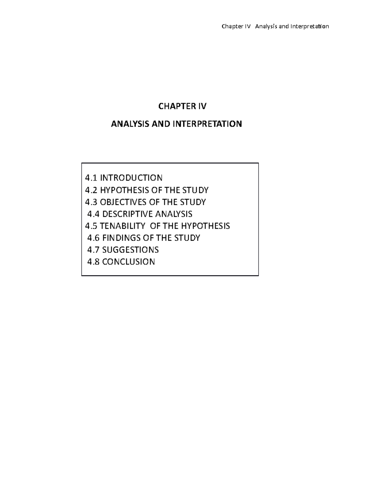 Chapter 4 - B. Ed 4th Semester Final Project. Testing The Achievement ...