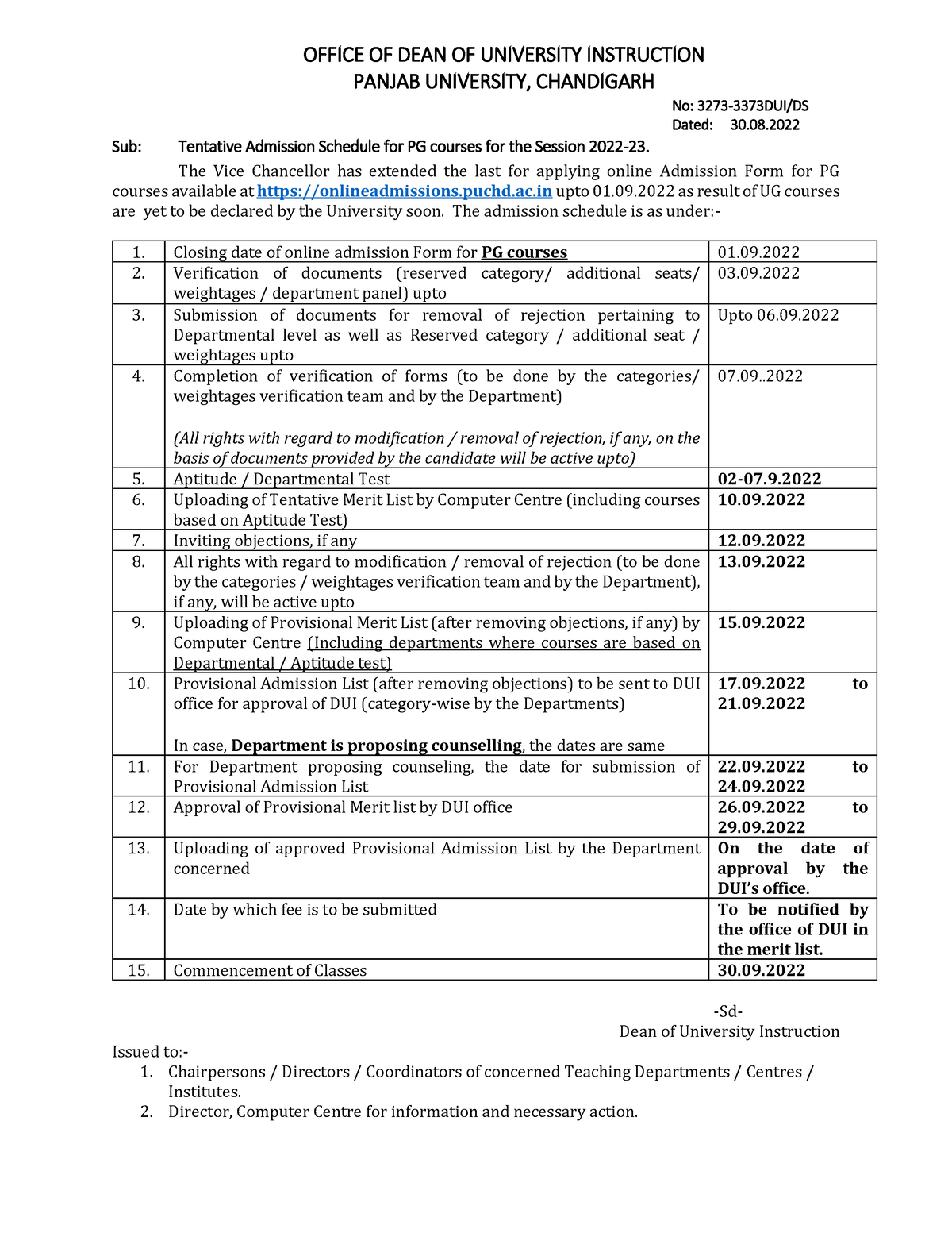 20220830111326-admissionscheduleforthesession 2022pgcoursespdf - OFFICE ...