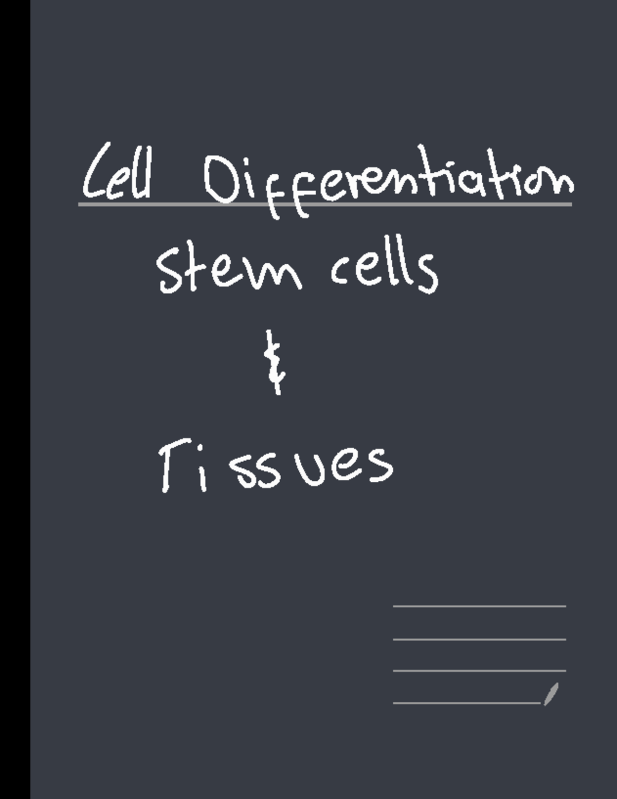 Tissues - Stem cells - Cell Differentiation stem cells & tissues Cell ...