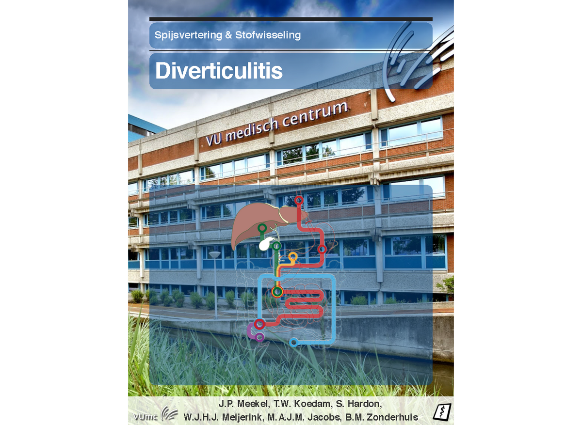 Diverticulitis Samenvatting Spijsvertering En Stofwisseling Studeersnel