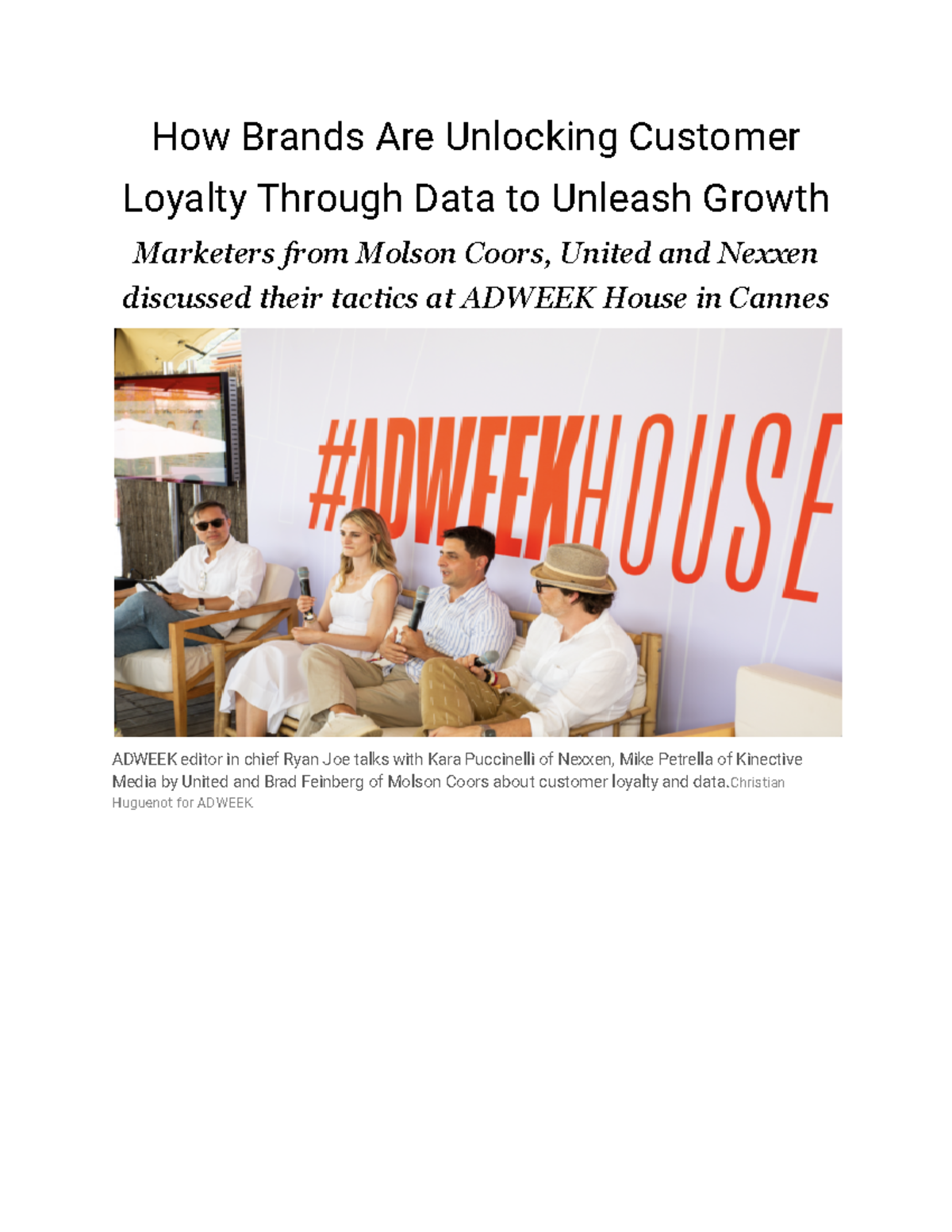 How Brands Are Unlocking Customer Loyalty Through Data to Unleash ...