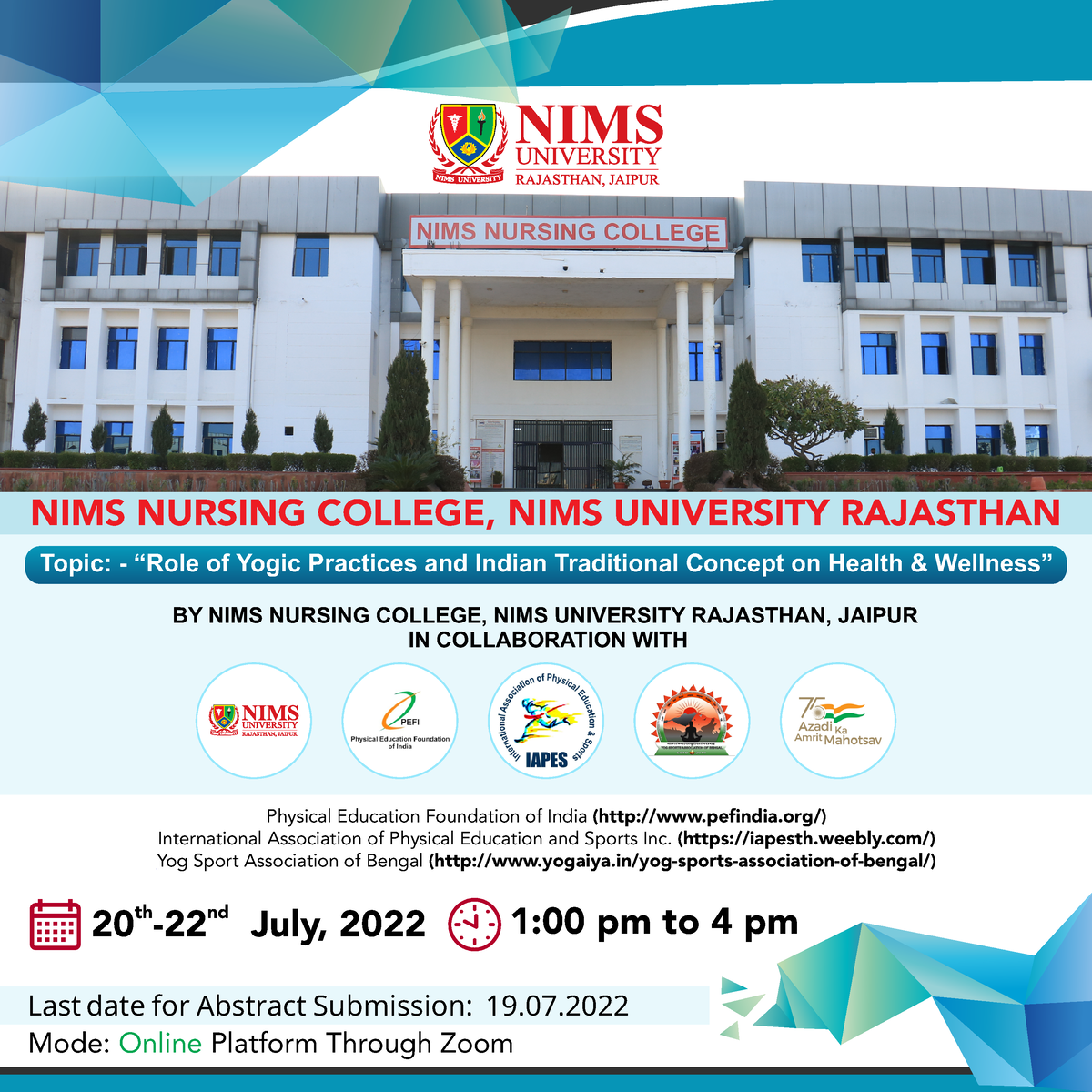 Nursing International Conference - NIMS NURSING COLLEGE, NIMS ...