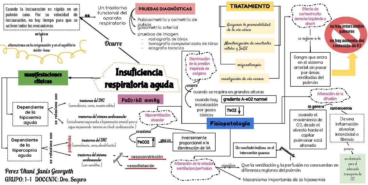 Insuficiencia Respiratoria Aguda Mapa Conceptual Insuficiencia Porn Sex Picture