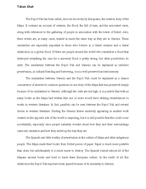 Popol vuh essay 07 picture