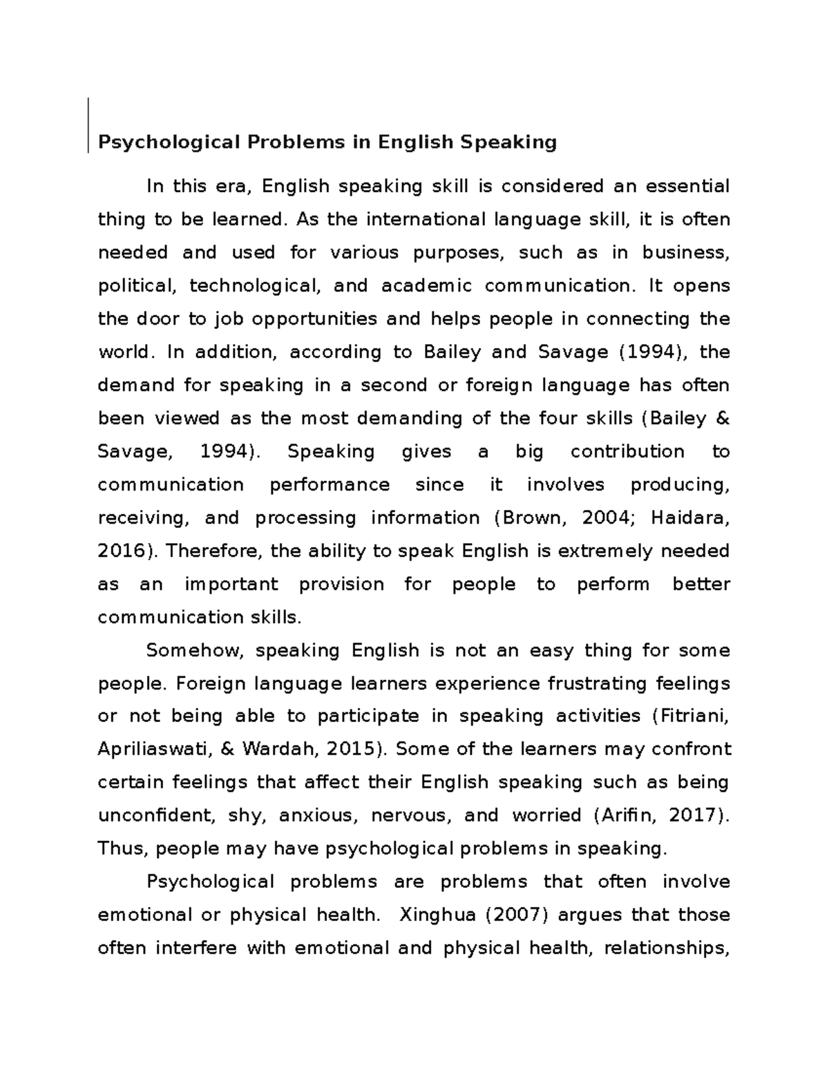 practical-constructing-paragraph-psychological-problems-in-english