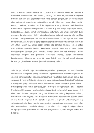 Ctu552 Fahaman Sekularisme Di Malaysia Faktor Dan Kesan Fakulti