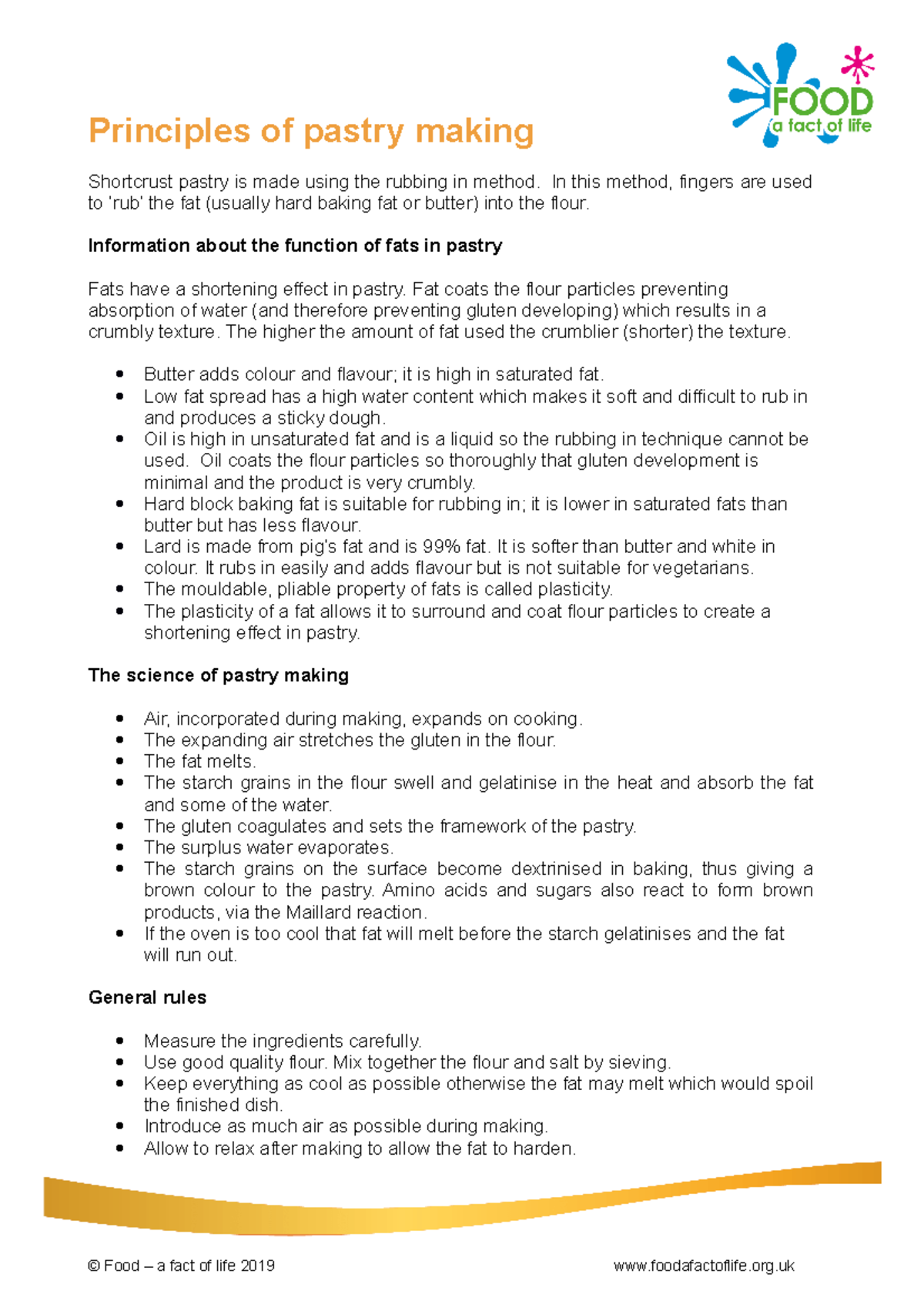 Principles pastry making i 1114c2 - Principles of pastry making ...