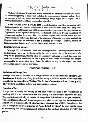 Legitimation, Adoption, Succession And Admn Of Estates - Conflict Of ...