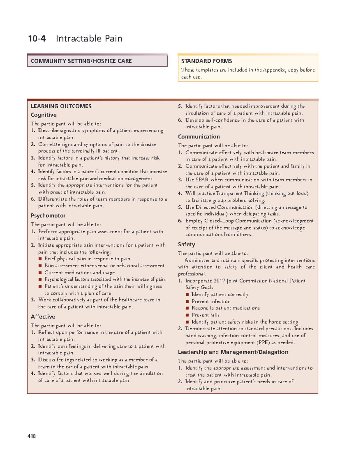 Intractable Pain SIMS - 307 0 /, 3 Hmsq‘bs‘akd O‘hm BNLLTMHSXRDSSHMFB ...
