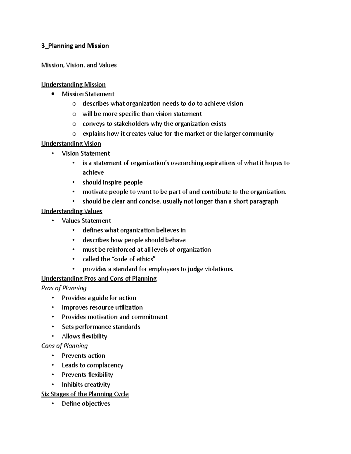 3 Planning And Mission - Lecture notes Chapter 3 - 3_Planning and ...