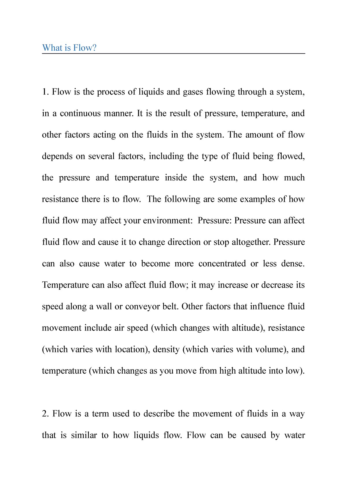 what is flow chart explain with example