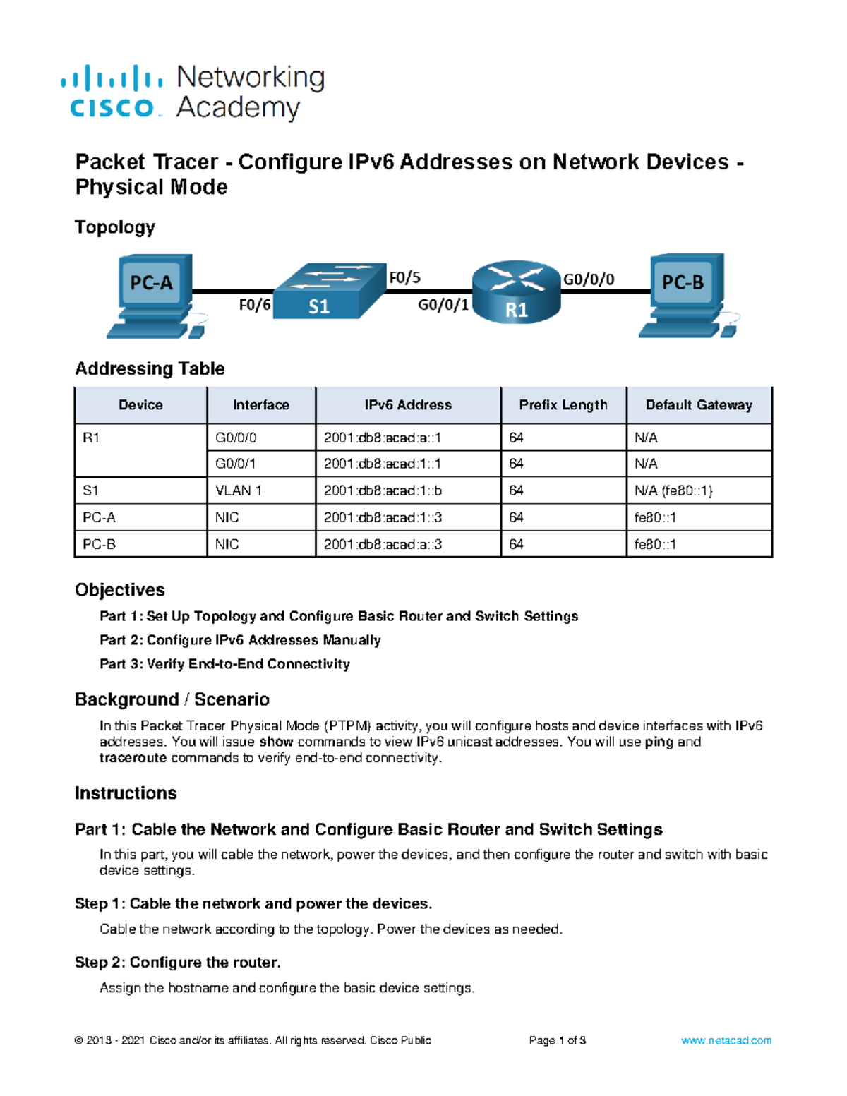 configure-ipv6-addresses-on-network-devices-physical-mode.pdf - © 2013 ...