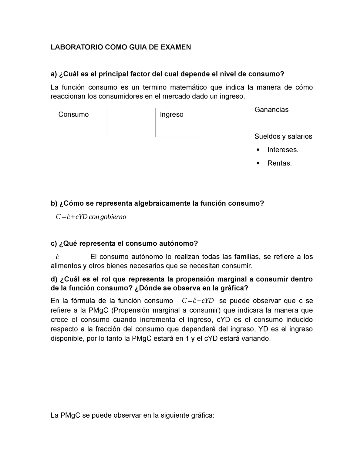 Examen De Muestra/práctica 2016, Preguntas Y Respuestas - LABORATORIO ...