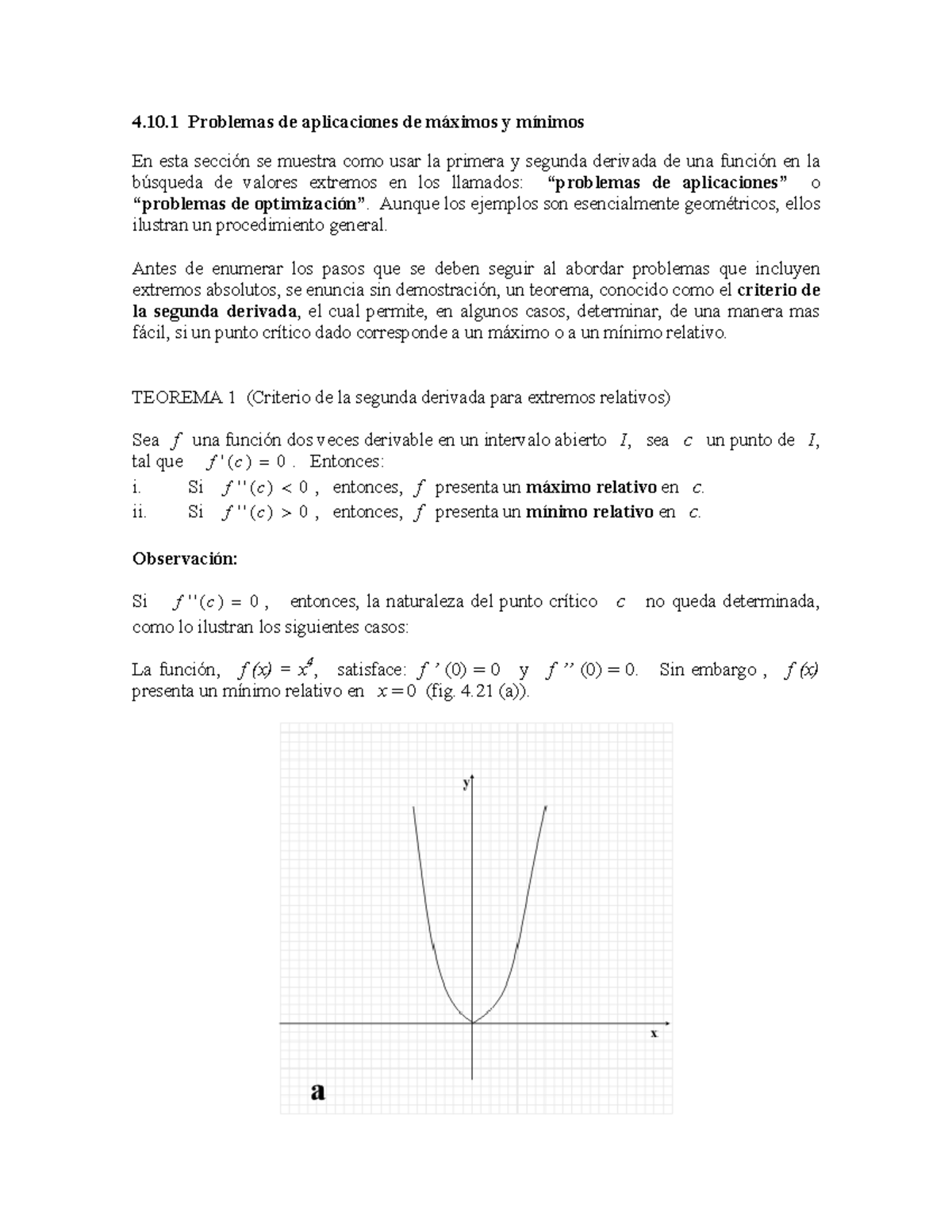 4 10 1 - Material complementario  Problemas de aplicaciones de  máximos y mínimos En esta - Studocu