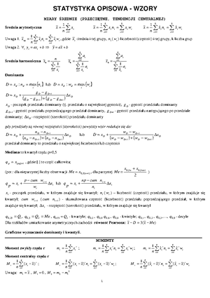 Tabela TStudent - Statystyka Matematyczna - Studocu