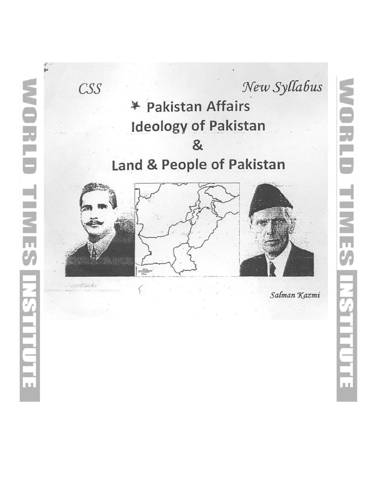 Pakistan Affairs (Salman Kazmi) - Political Science - Studocu