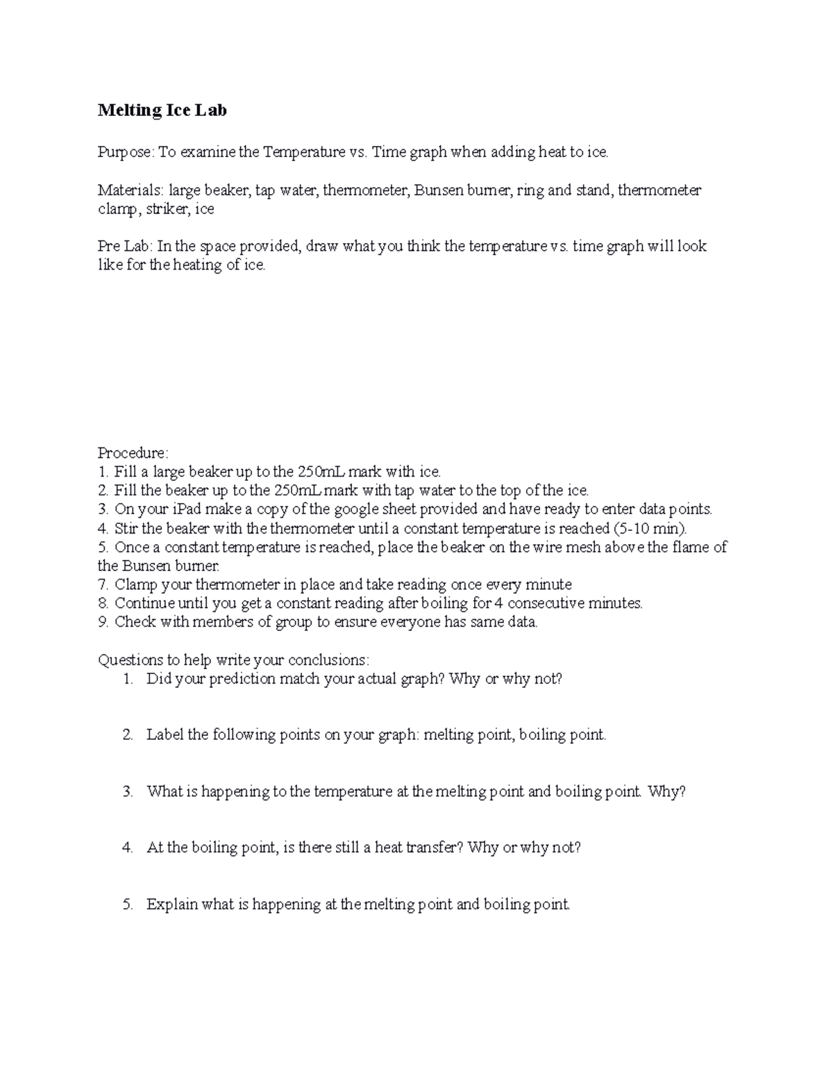 7c65cb50 bfba 49ae 9554 7b352fa2340b Melting Ice Lab Purpose To