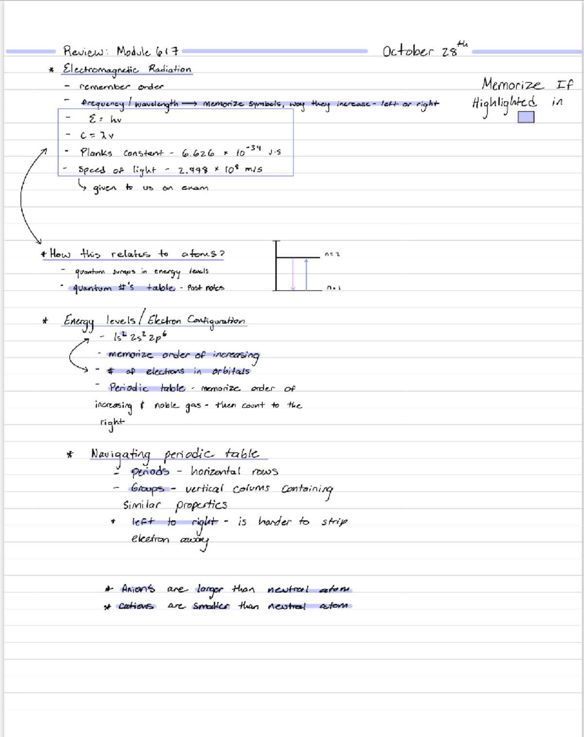 Review Module 6 And 7 Chem 111 - CHEM 111 - Studocu