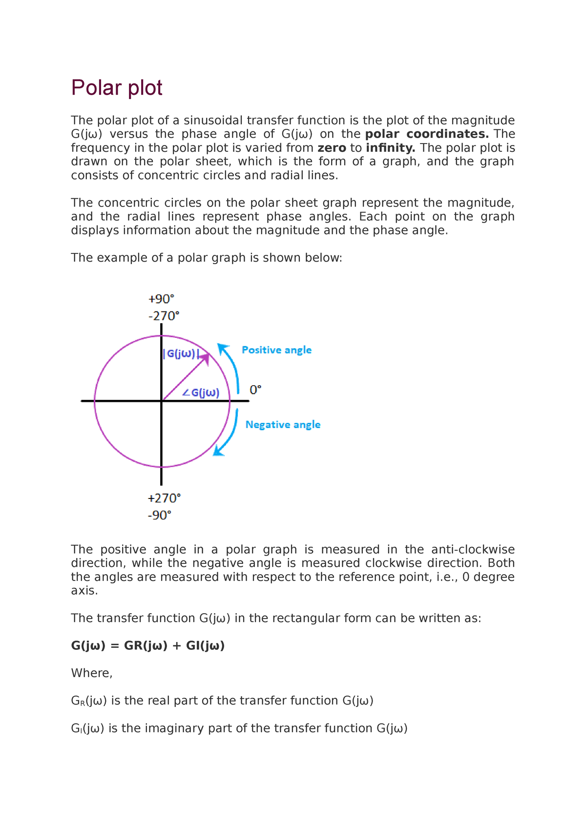 polar-plot-polar-plot-the-polar-plot-of-a-sinusoidal-transfer