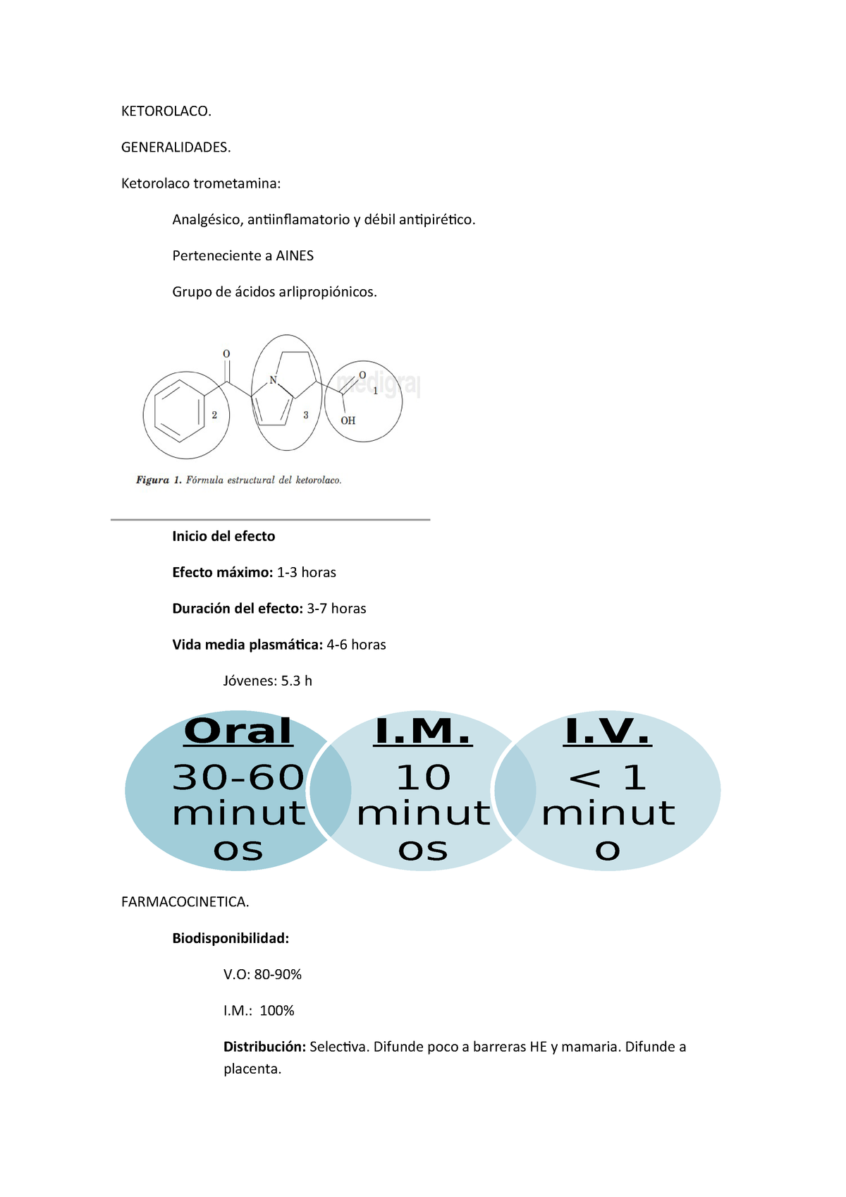 Ketorolaco Clinica De Anestesiologia Studocu