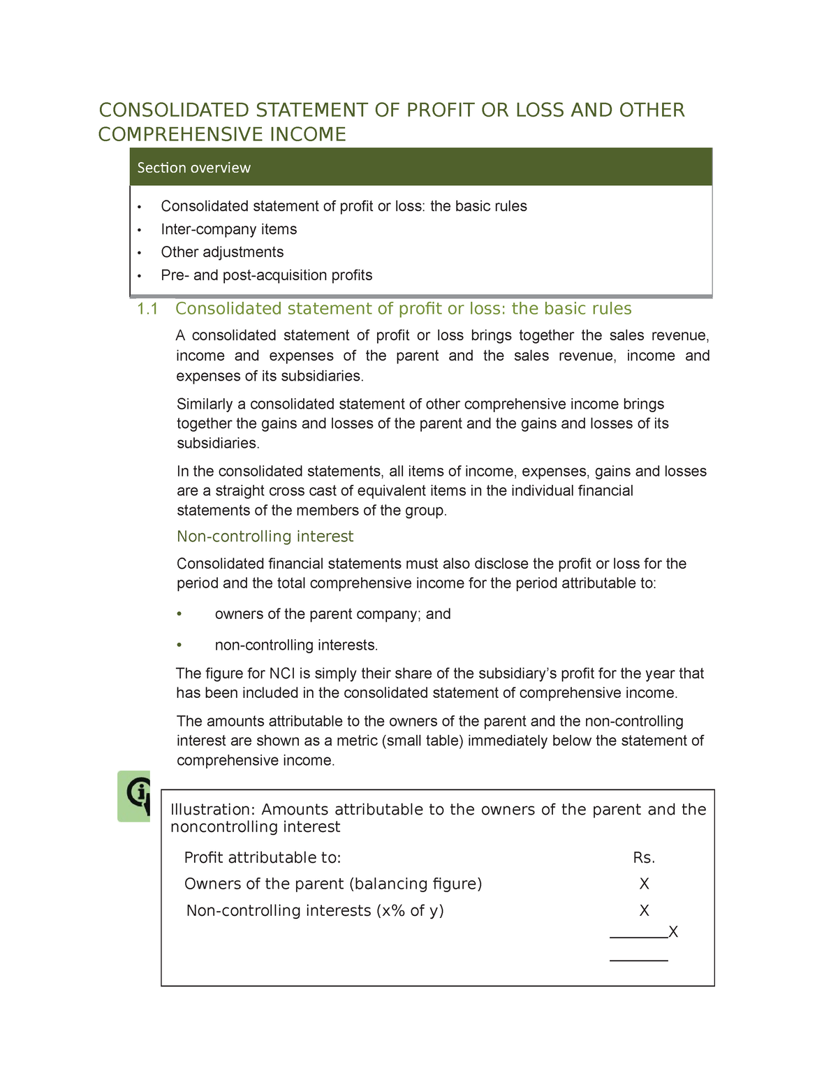 Consolidated Statement Of Profit Or Loss And Other - CONSOLIDATED ...