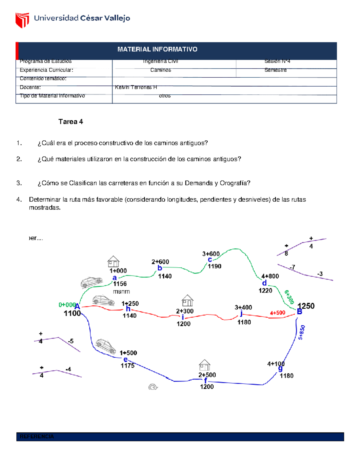 Practica Califica 1 - CAMINOS - Programa de Estudios Ingeniería Civil ...