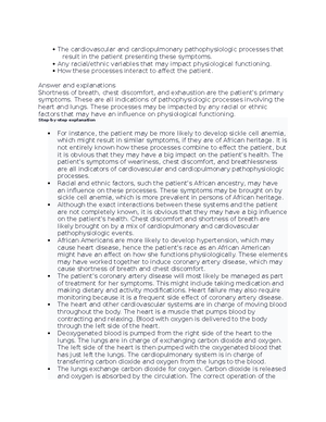 Knowledge Check 5 - Q1. What are known characteristics of schizophrenia ...