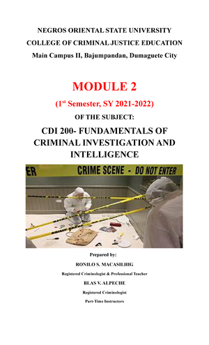 Forensic 2 - Module 1 - For Thousands Of Years, Humans Have Been ...