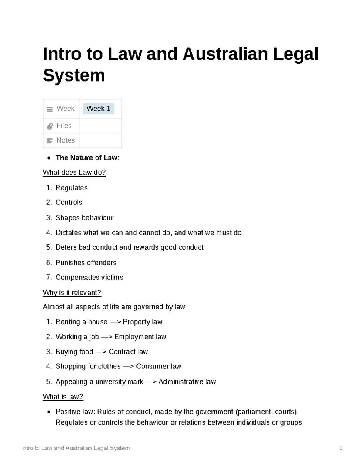 law thesis australia