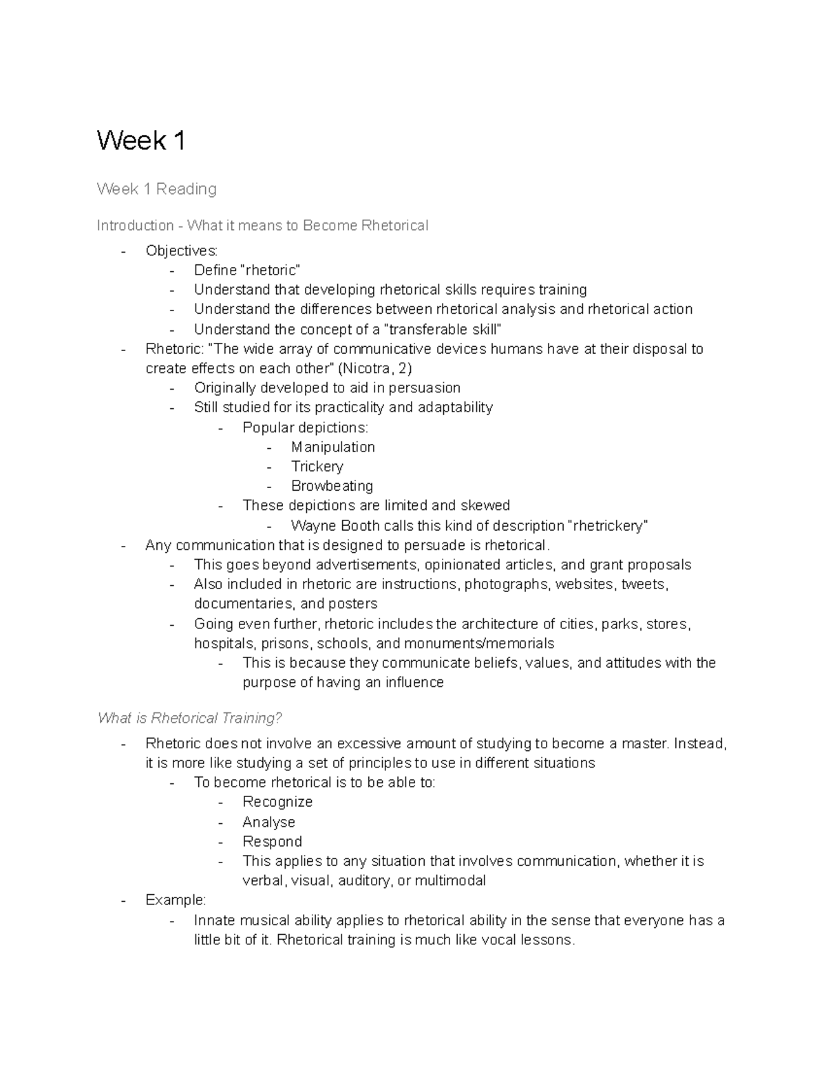Week 1 Lecture Notes From Week One Dr Trevor Holt Week 1 Week 1 Week 1 Lecture Notes From Week One Dr Trevor Holt Week 1 Week 1