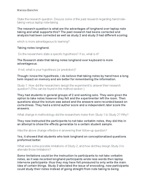 Chapter 7 2430 - Ms. Broussard's Class - Chapter 7 Summarizing and ...