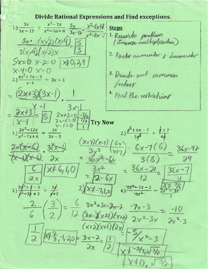 Alg 2 B - Alg 2 B - MATH 161 - Studocu