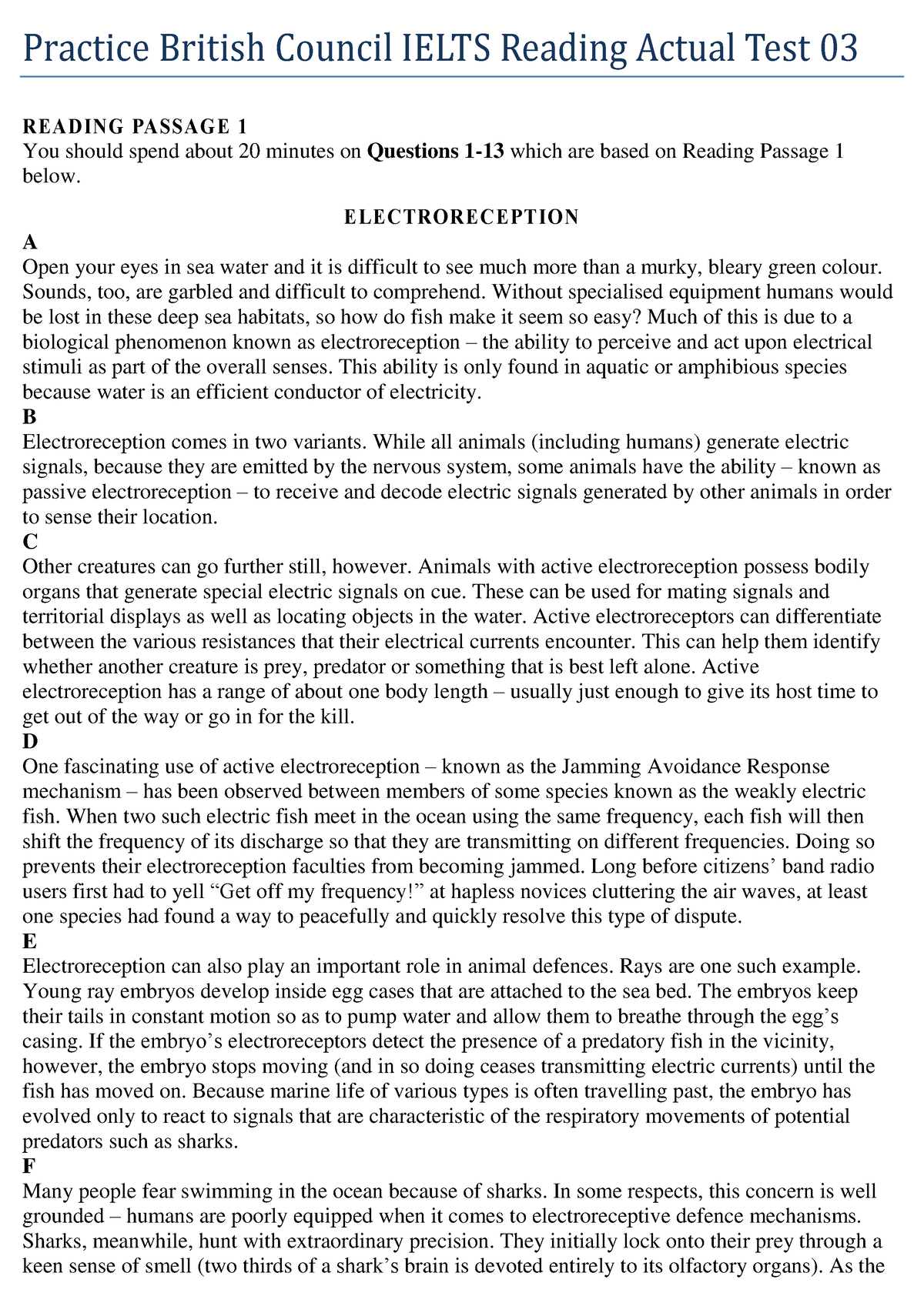 british council academic practice test 2 reading answers pdf