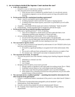 Chapter 6 - con law - CHAPTER 6: SEPARATION OF POWERS VERTICAL POWER ...