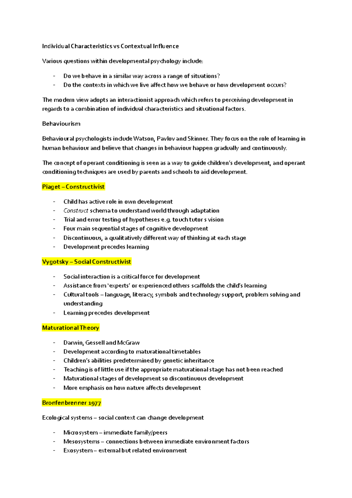 individual-characteristics-vs-contextual-influence-behaviourism