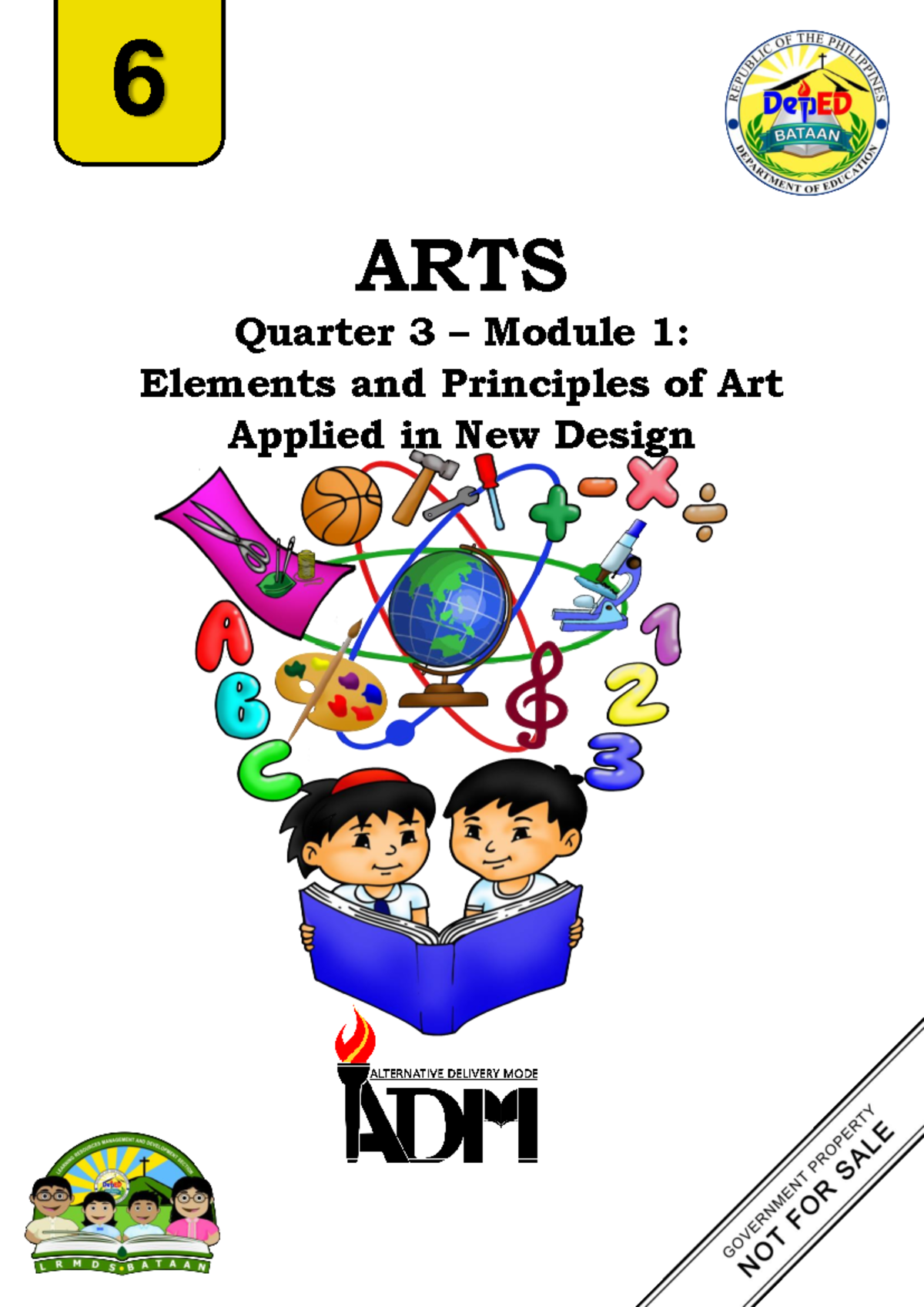 Arts6 Q3 Mod1 Elements and Principles of Art Applied in New Design ...