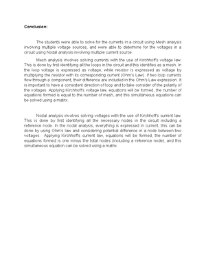Experiment 1 - Preliminary Data Sheet - Preliminary Data Sheet ...