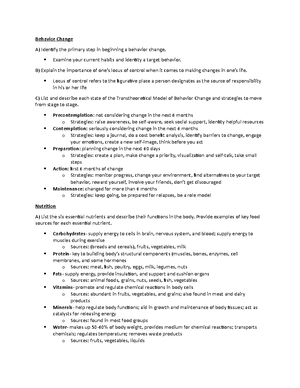 KIN 100 Class Notes - Flexibility - Ability of a joint to move through ...