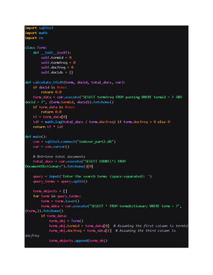 CS 4403 Programming Assign. Unit 5 - CS 4403 Programming Assign. Unit ...