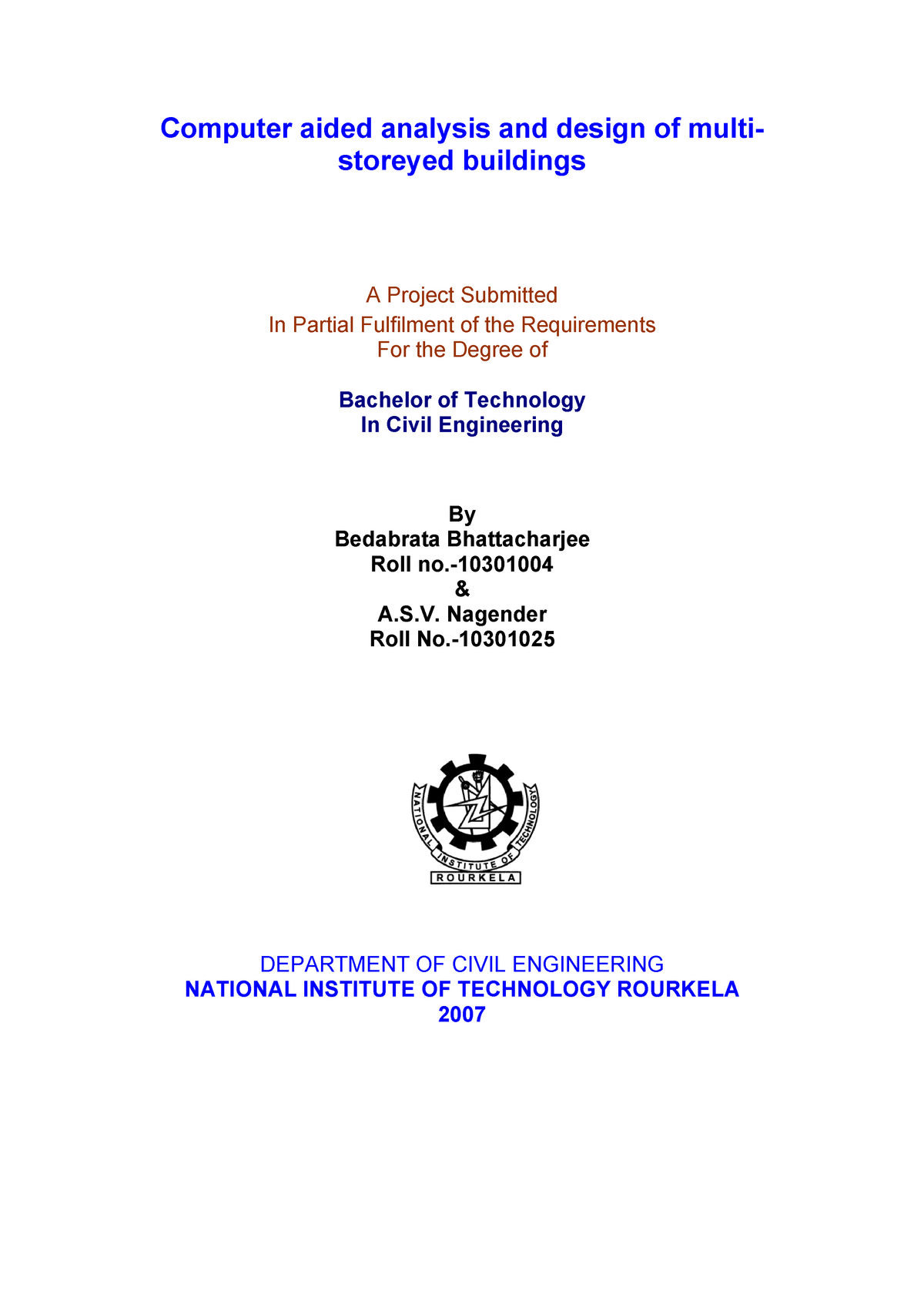 computer-aided-analysis-and-design-of-multi-storeyed-buildings